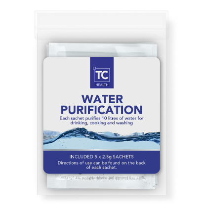 Picture of Water Purification sachets (5 x 2.5g)