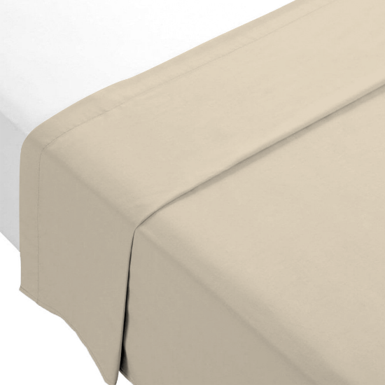 Picture of Flat Sheet Beige King - 270 x 250cm